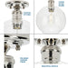 Hansford Flush Mount-Flush Mounts-Progress Lighting-Lighting Design Store