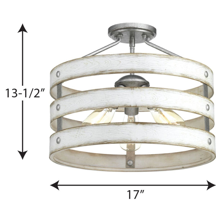 Gulliver Semi-Flush Convertible-Semi-Flush Mts.-Progress Lighting-Lighting Design Store
