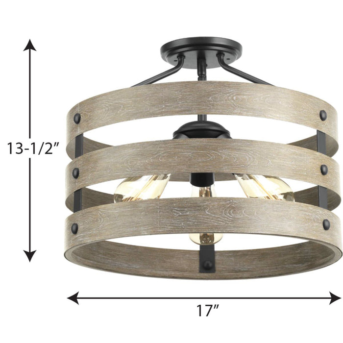 Gulliver Semi-Flush Convertible-Semi-Flush Mts.-Progress Lighting-Lighting Design Store