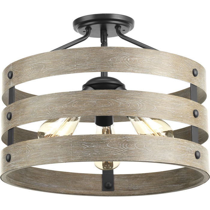 Gulliver Semi-Flush Convertible-Semi-Flush Mts.-Progress Lighting-Lighting Design Store