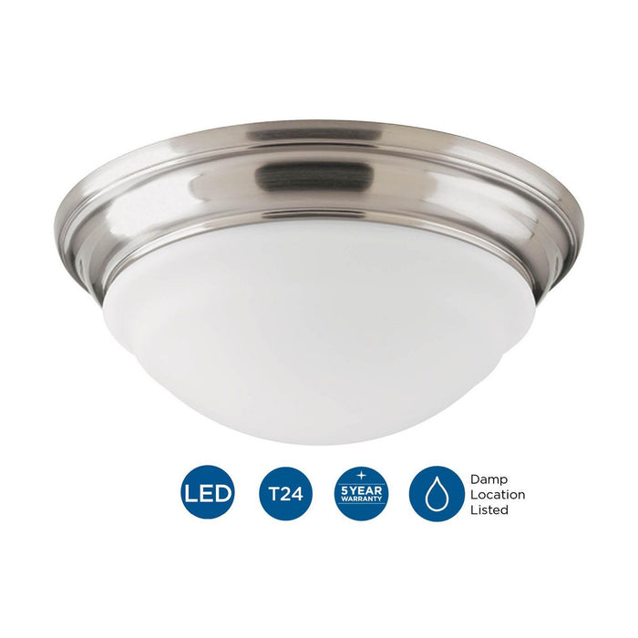 LED Flush Mount-Flush Mounts-Progress Lighting-Lighting Design Store
