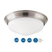 LED Flush Mount-Flush Mounts-Progress Lighting-Lighting Design Store