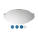 LED Dome LED Flush Mount-Flush Mounts-Progress Lighting-Lighting Design Store