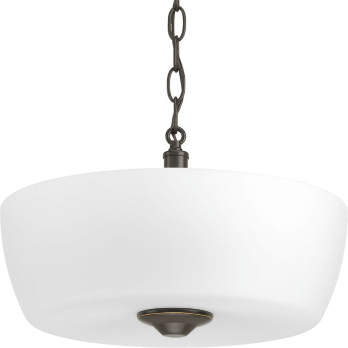 Leap Semi-Flush Mount-Semi-Flush Mts.-Progress Lighting-Lighting Design Store
