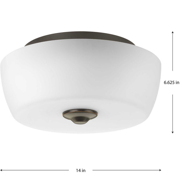 Leap Flush Mount-Flush Mounts-Progress Lighting-Lighting Design Store