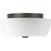 Leap Flush Mount-Flush Mounts-Progress Lighting-Lighting Design Store