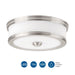 Bezel LED Flush Mount-Flush Mounts-Progress Lighting-Lighting Design Store