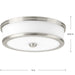 Bezel LED Flush Mount-Flush Mounts-Progress Lighting-Lighting Design Store