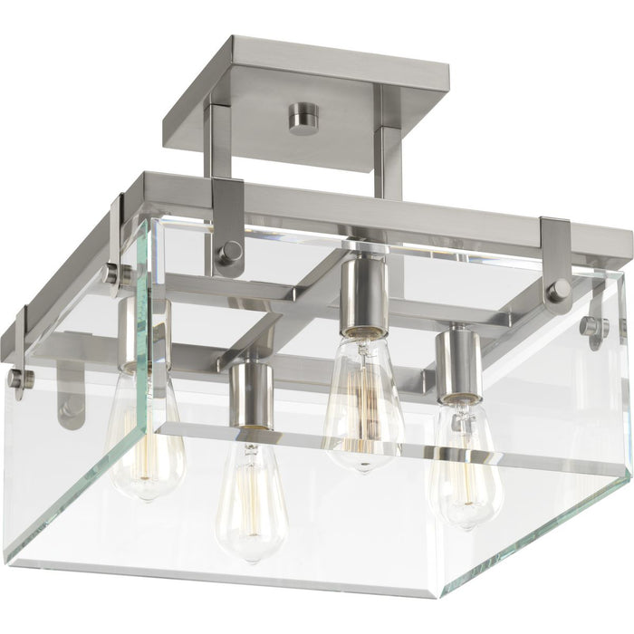 Glayse Semi-Flush/Convertible-Semi-Flush Mts.-Progress Lighting-Lighting Design Store