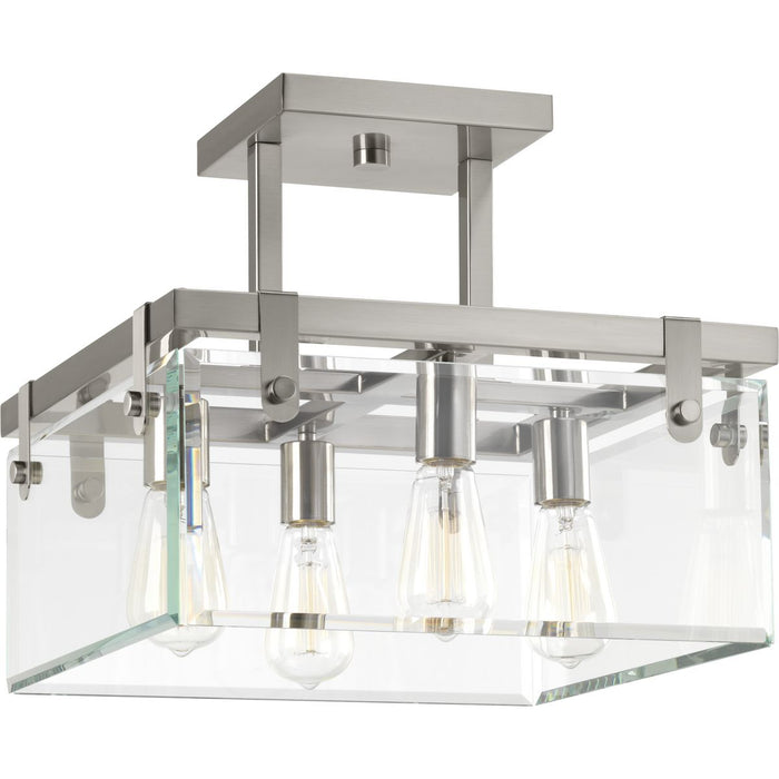 Glayse Semi-Flush/Convertible-Semi-Flush Mts.-Progress Lighting-Lighting Design Store