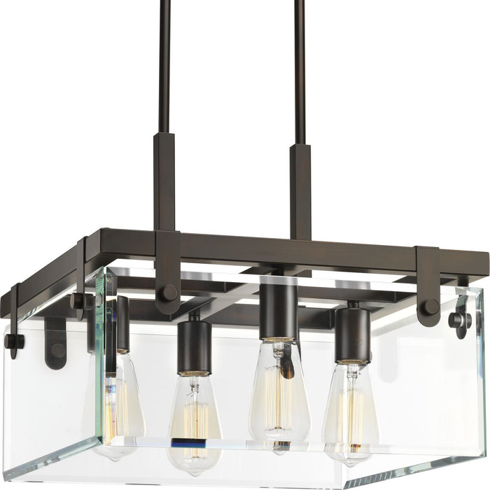 Glayse Semi-Flush/Convertible-Semi-Flush Mts.-Progress Lighting-Lighting Design Store