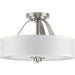 Kene Semi Flush Convertible-Semi-Flush Mts.-Progress Lighting-Lighting Design Store