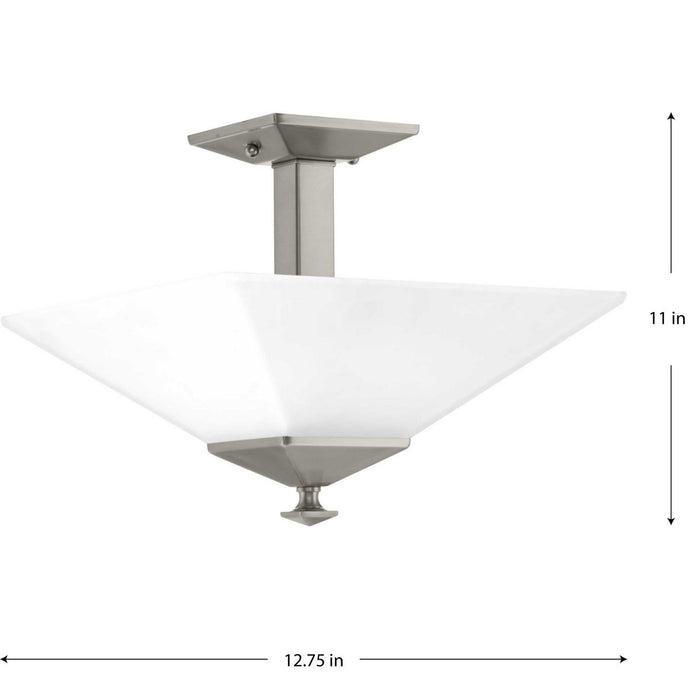 Clifton Hs Semi Flush Mount-Semi-Flush Mts.-Progress Lighting-Lighting Design Store