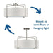 Kempsey Semi Flush Convertible-Semi-Flush Mts.-Progress Lighting-Lighting Design Store
