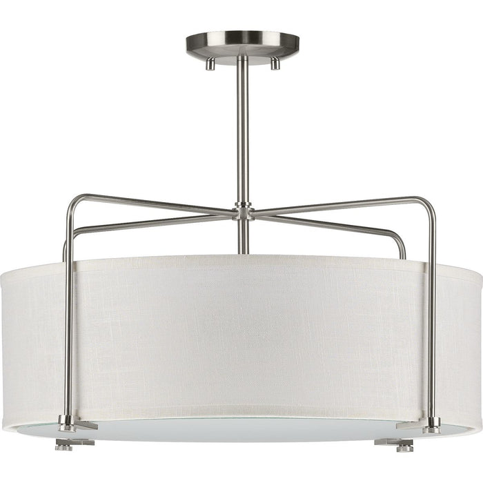 Kempsey Semi Flush Convertible-Semi-Flush Mts.-Progress Lighting-Lighting Design Store