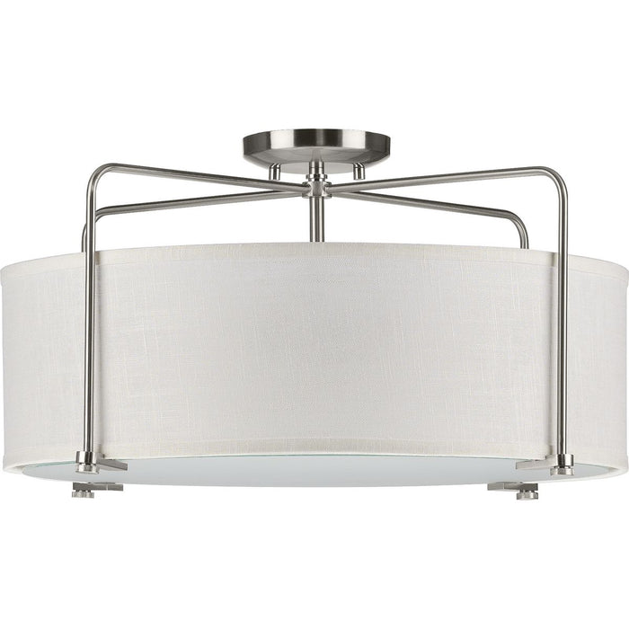 Kempsey Semi Flush Convertible-Semi-Flush Mts.-Progress Lighting-Lighting Design Store