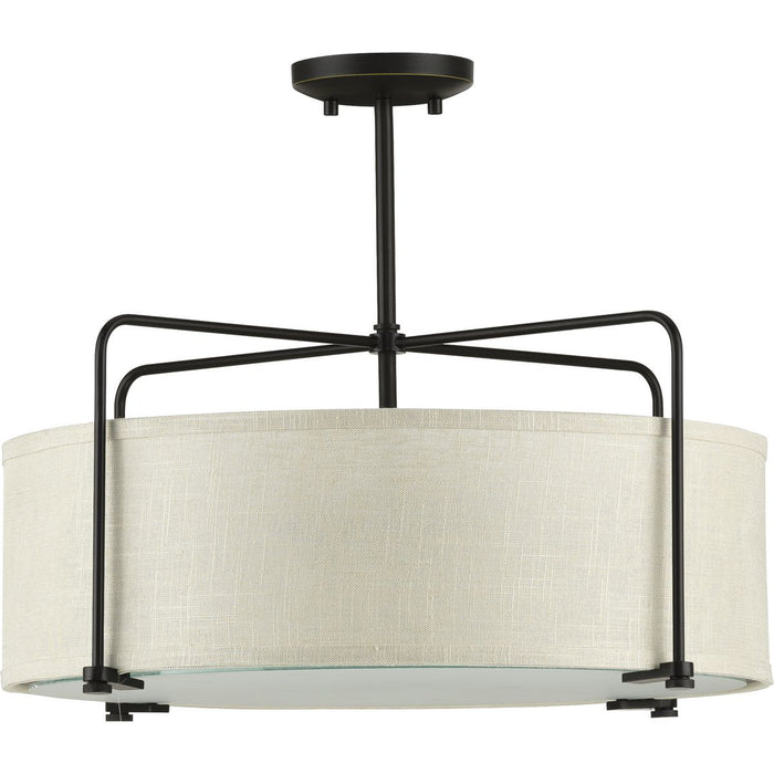 Kempsey Semi Flush Convertible-Semi-Flush Mts.-Progress Lighting-Lighting Design Store