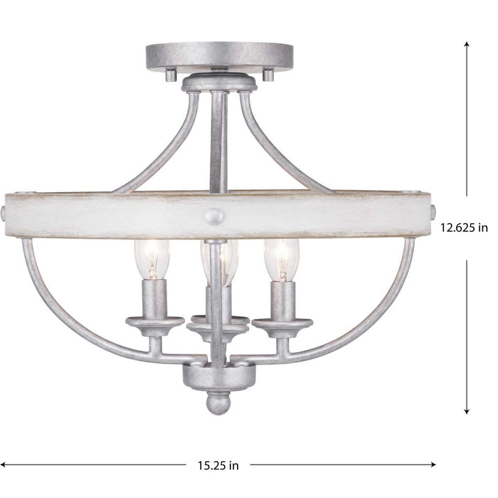 Gulliver Semi-Flush Convertible-Semi-Flush Mts.-Progress Lighting-Lighting Design Store