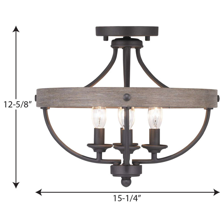 Gulliver Semi-Flush Convertible-Semi-Flush Mts.-Progress Lighting-Lighting Design Store