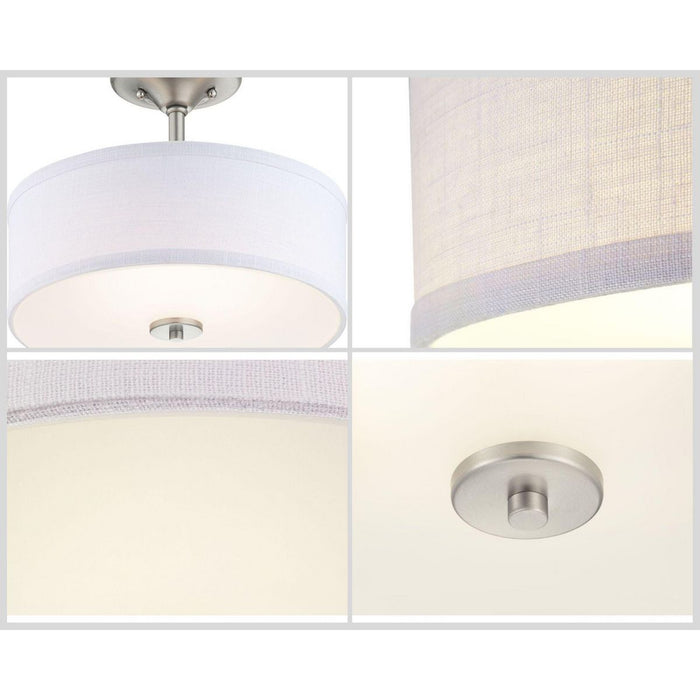Inspire LED Semi-Flush-Semi-Flush Mts.-Progress Lighting-Lighting Design Store