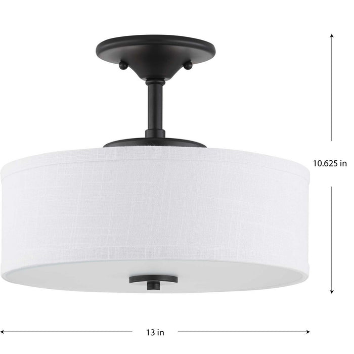 Inspire LED Semi-Flush-Semi-Flush Mts.-Progress Lighting-Lighting Design Store