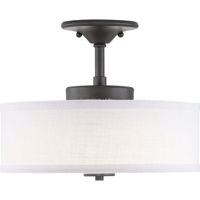 Inspire LED Semi-Flush-Semi-Flush Mts.-Progress Lighting-Lighting Design Store