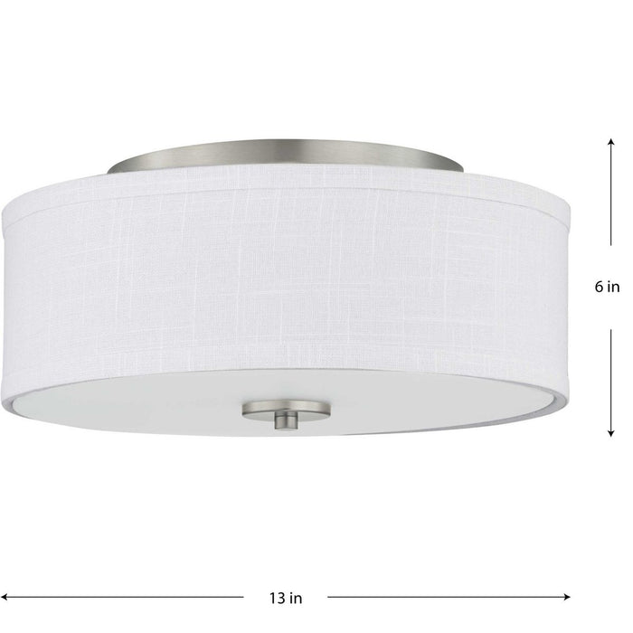 Inspire LED Semi-Flush-Flush Mounts-Progress Lighting-Lighting Design Store