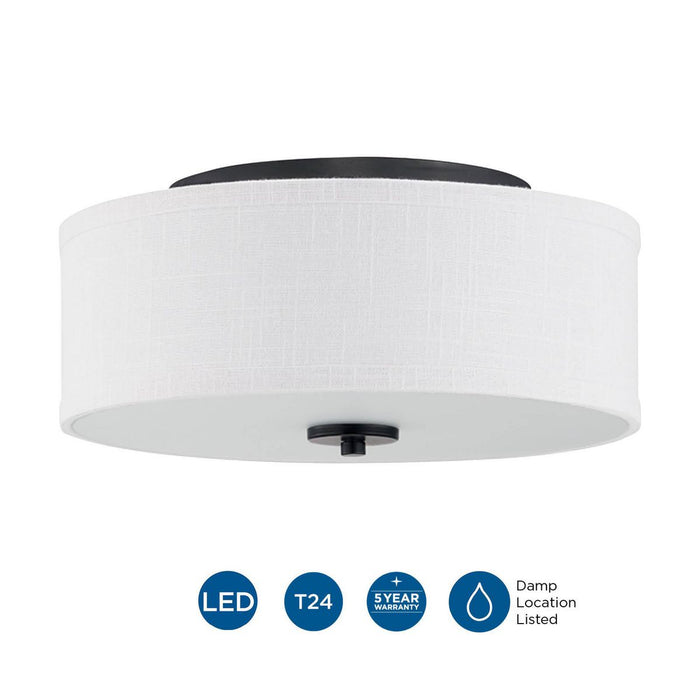 Inspire LED Semi-Flush-Semi-Flush Mts.-Progress Lighting-Lighting Design Store