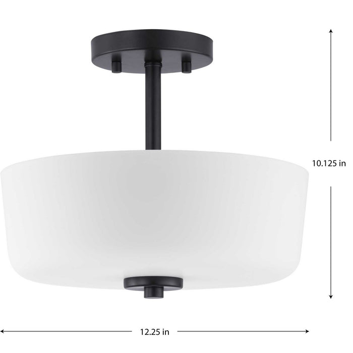 Tobin Semi-Flush Convertible-Pendants-Progress Lighting-Lighting Design Store