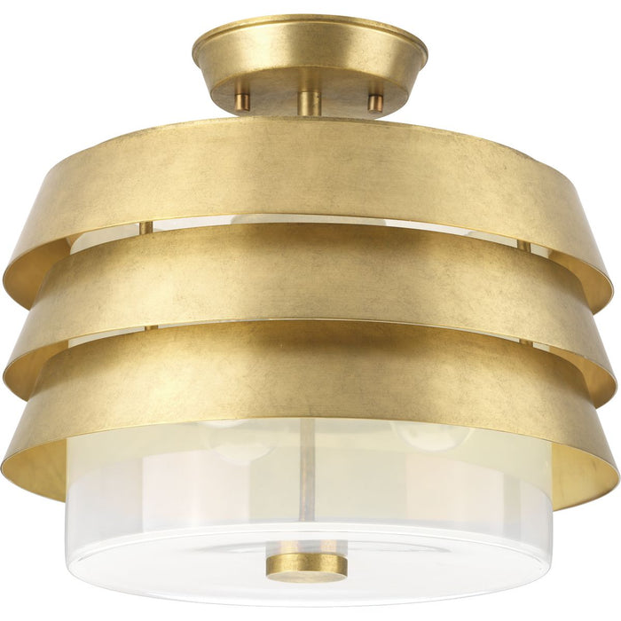 Point Dume Semi-Flush Mount-Semi-Flush Mts.-Progress Lighting-Lighting Design Store