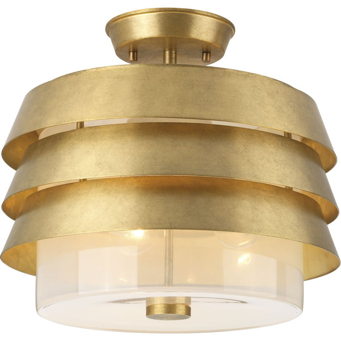 Point Dume Semi-Flush Mount-Semi-Flush Mts.-Progress Lighting-Lighting Design Store