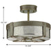 Point Dume Semi-Flush Mount-Semi-Flush Mts.-Progress Lighting-Lighting Design Store