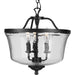 Bowman Semi Flush Convertible-Semi-Flush Mts.-Progress Lighting-Lighting Design Store