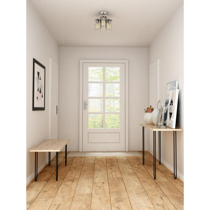 Lassiter Semi Flush Mount-Semi-Flush Mts.-Progress Lighting-Lighting Design Store