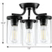 Lassiter Semi Flush Mount-Semi-Flush Mts.-Progress Lighting-Lighting Design Store