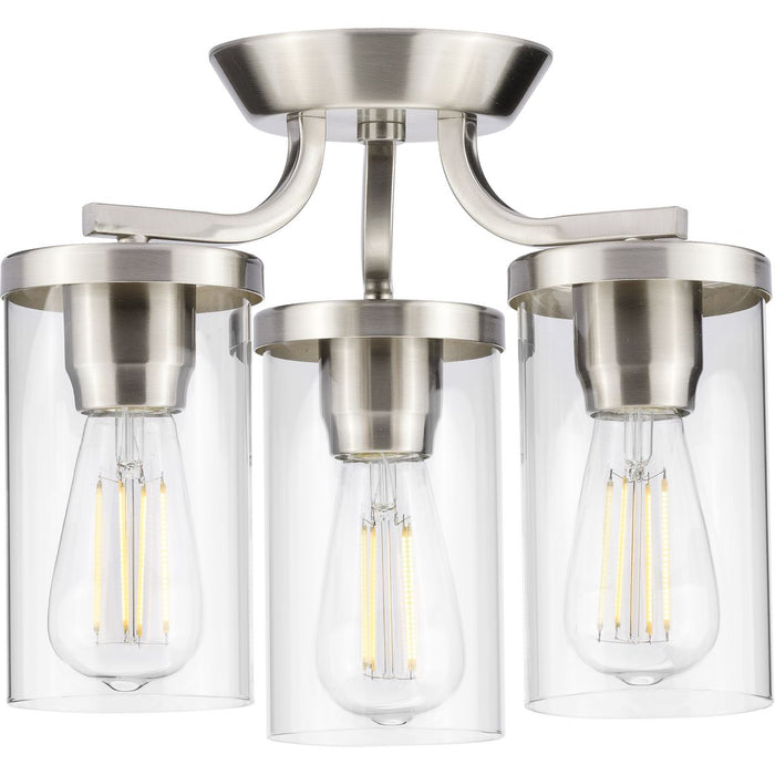 Lassiter Semi Flush Mount-Semi-Flush Mts.-Progress Lighting-Lighting Design Store