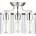 Lassiter Semi Flush Mount-Semi-Flush Mts.-Progress Lighting-Lighting Design Store