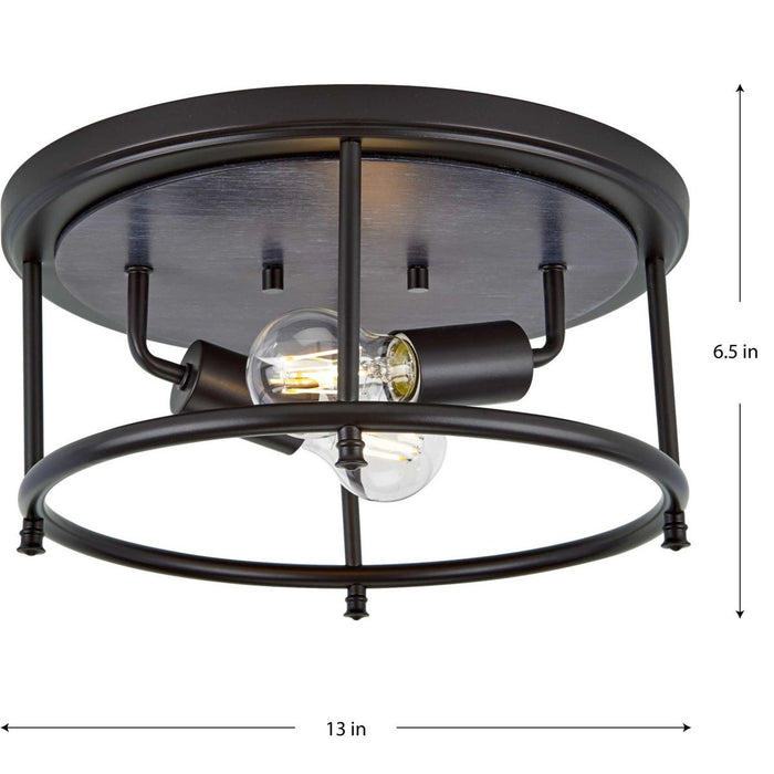 Durrell Flush Mount-Flush Mounts-Progress Lighting-Lighting Design Store