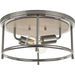Durrell Flush Mount-Flush Mounts-Progress Lighting-Lighting Design Store