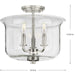 Winslett Semi Flush Convertible-Semi-Flush Mts.-Progress Lighting-Lighting Design Store