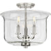 Winslett Semi Flush Convertible-Semi-Flush Mts.-Progress Lighting-Lighting Design Store