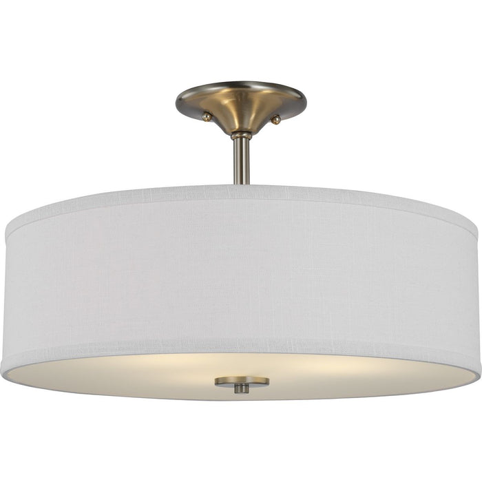 Inspire Semi Flush Mount-Semi-Flush Mts.-Progress Lighting-Lighting Design Store