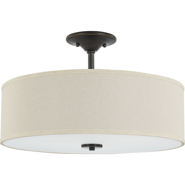 Inspire Semi Flush Mount-Semi-Flush Mts.-Progress Lighting-Lighting Design Store