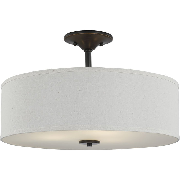 Inspire Semi Flush Mount-Semi-Flush Mts.-Progress Lighting-Lighting Design Store