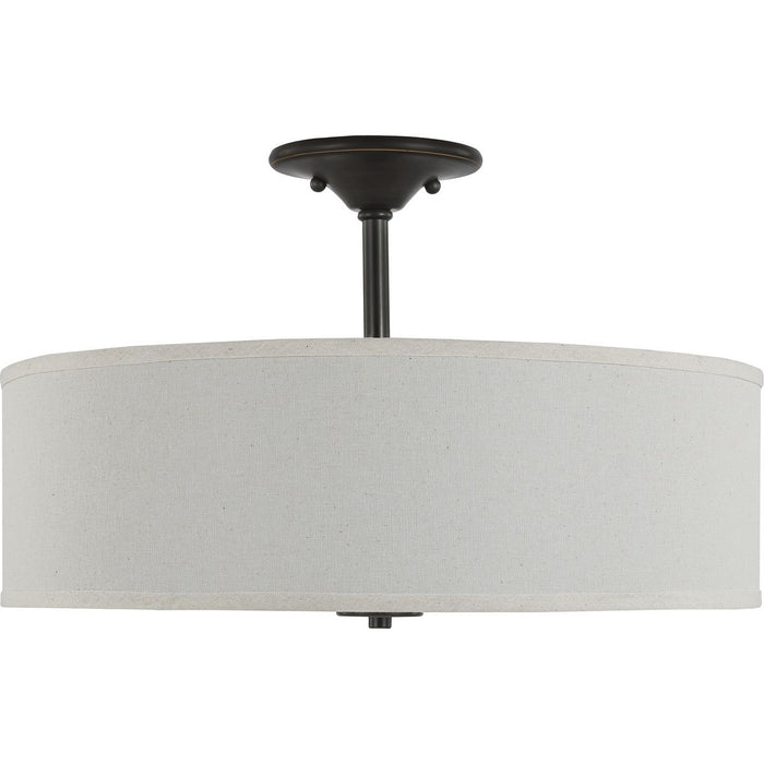 Inspire Semi Flush Mount-Semi-Flush Mts.-Progress Lighting-Lighting Design Store