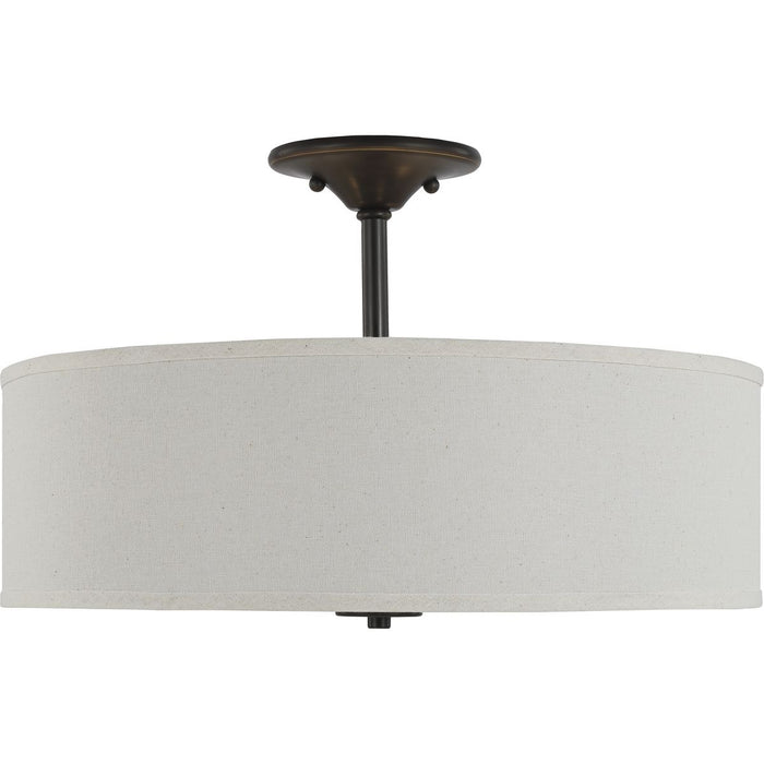 Inspire Semi Flush Mount-Semi-Flush Mts.-Progress Lighting-Lighting Design Store