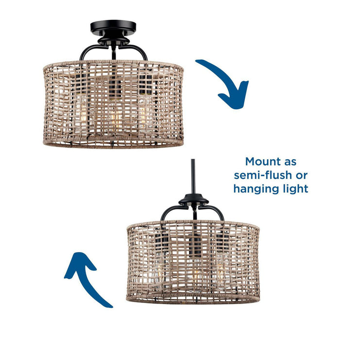 Lavelle Semi-Flush Conv-Semi-Flush Mts.-Progress Lighting-Lighting Design Store