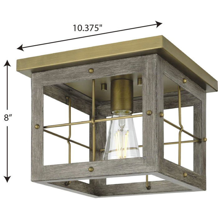 Hedgerow Flush Mount-Flush Mounts-Progress Lighting-Lighting Design Store