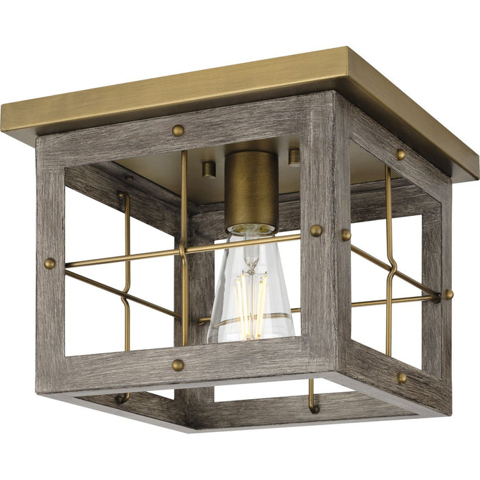 Hedgerow Flush Mount-Flush Mounts-Progress Lighting-Lighting Design Store