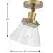 Hinton Flush Mount-Flush Mounts-Progress Lighting-Lighting Design Store